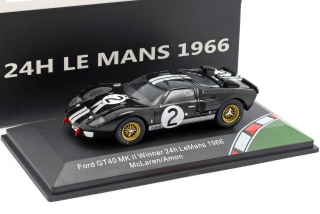 Ford GT40 MK II #2 Winner 24h LeMans 1966 McLaren/Amon 1:43 CMR
