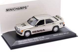 Mercedes-Benz 190E 2.3-16 #11 *Senna* Opening Race 1984 1:43 Minichamps