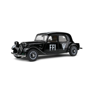 Citroen Traction 7 FFI 1944 black 1:18 Solido