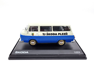 Škoda 1203 TJ Škoda Plzeň limitovaná edice "Hokej 88" 1:43 Svět autíček