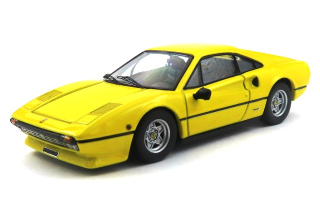 Ferrari 308 GTB Turbo 1976 yellow 1:43 Best Model