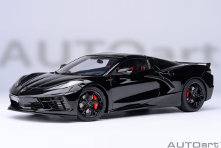 Chevrolet Corvette C8 Stingray Z51 2020 black 1:18 AUTOart