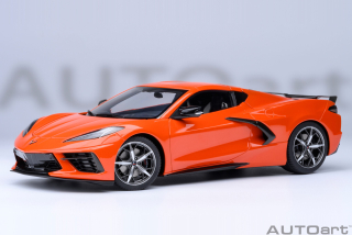 Chevrolet Corvette C8 Stingray Z51 2020 Sebring orange 1:18 AUTOart