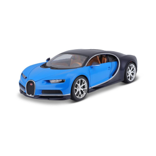 Bugatti Chiron blue/blue 1:18 Bburago