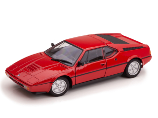 BMW M1 E26 1987 red 1:24 Welly