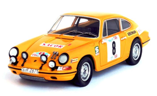 Porsche 911 S #8 Waldegaard/Thorszelius Rallye Portugal 1970 1:43 Troféu
