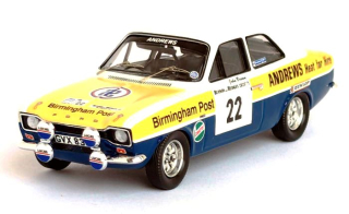 Ford Escort MK I RS 2000 RHD #22 Brookes/Brown Circuit of Irland 1975 1:43 Troféu