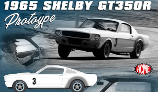 Shelby GT350 *Prototype* 1965 white 1:18 Acme Diecast