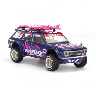Datsun 510 4x4 Wagon Kaido Offroad V2 1969 1:64 Mini GT