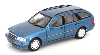 Mercedes-Benz C Klasse W202 Kombi 1997 blue 1:18 Norev