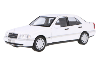 Mercedes-Benz C 200 W202 1993 white 1:18 Norev