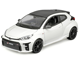 Toyota GR Yaris 2021 white 1:24 Maisto