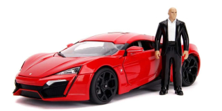 Lykan Hypersport Dom's Fast and Furious 7 2014 red 1:18 Jada Toys