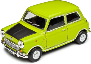 Mini Cooper TV series Mr. Bean (1989-95) lime green 1:43 Cararama