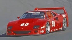 Ferrari F40 Le Mans 1989 #60 J.Alesi 3rd IMSA GTO Laguna Seca 1989 1:18 Top Marques Collectibles