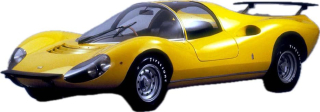 Ferrari Dino 206S Competizione Pininfarina 1967 yellow 1:18 Top Marques Collectibles