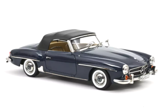 Mercedes-Benz 190 SL 1957 middle blue 1:18 Norev