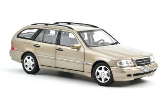 Mercedes-Benz C-Class T-Model 1997 smoke silver 1:18 Norev