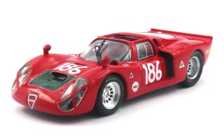 Alfa Romeo 33.2 #186 Giunti/Galli Targa Florio 1968 1:43 Best Model