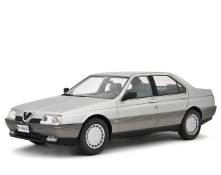 Alfa Romeo 164 2.0 Twin Spark 1987 silver 1:18 Laudoracing Model
