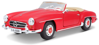 Mercedes Benz 190 SL Cabrio 1955 red 1:18 Maisto