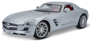 Mercedes-Benz SLS Coupe 6.3 AMG C197 2012 silver 1:18 Maisto
