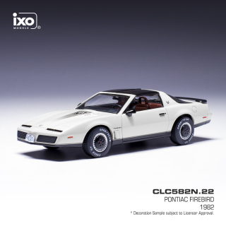 Pontiac Firebird 1982 white 1:43 Ixo Models