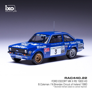 Ford Escord MK II RS 1800 1980 #3 1:43 Ixo Models