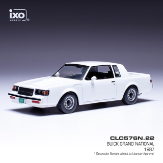 Buick Grand National 1987 white 1:43 Ixo Models