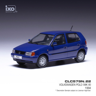 Volkswagen Polo MKlll 1994 blue 1:43 Ixo Models