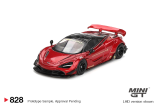 McLaren 720S 2022 Gem Red 1:64 Mini GT