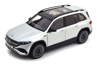 Mercedes-Benz EQB X243 iridium silver 1:18 NZG
