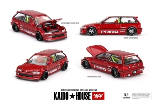 Honda Civic (EF) Kaido Works V2 1987 1:64 Mini GT