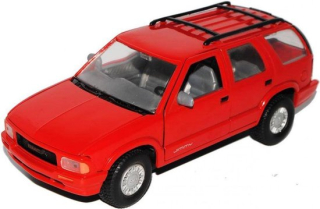GMC Jimmy 1994 red 1:24 Motor Max