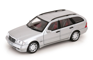 Mercedes-Benz C 200 T-Model S202 1997 silver 1:18 Norev