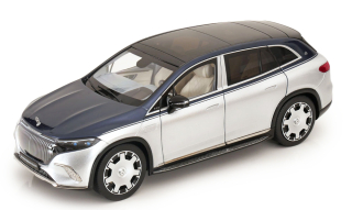 Mercedes-Maybach EQS 680 SUV Z296 sodalith blue/hightech silver 1:18 NZG