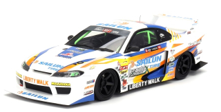 Nissan Silvia S15 LB-Super Silhouette #555 Formula Drift Japan 2023 1:18 TopSpeed Models