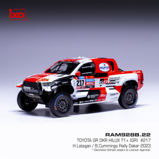 Toyota Hilux GR DRK T1 #217 Rally Dakar 2023 1:43 Ixo Models