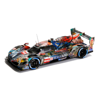 BMW M Hybrid V8 Art Car by Julie Mehretu #20 24h Le Mans 2024 1:18 Spark