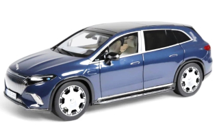 Mercedes-Maybach EQS SUV soldalith blue 1:18 NZG