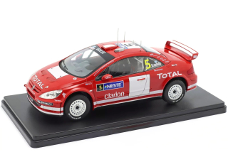 Peugeot 307 WRC #5 Gronholm Rautianen Neste Rally Finland 2004 1:24 Altaya