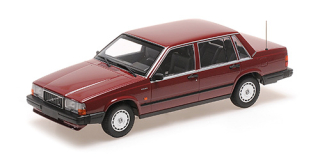 Volvo 740 GL 1986 red 1:18 Minichamps