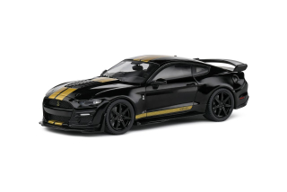 Shelby Mustang GT500 2020 black/gold stripe 1:43 Solido