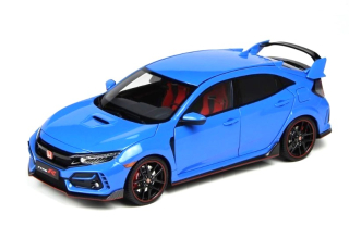 Honda Civic Type-R FK8 2020 blue 1:18 LCD Model