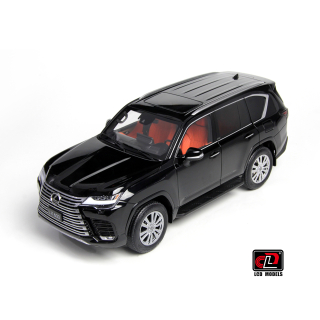 Lexus LX600 2024 black 1:18 LCD Model