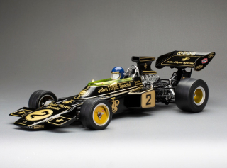Lotus 72E #2 R.Peterson Winner Monaco GP 1973 1:18 Quartzo