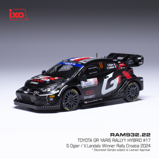 Toyota Yaris Rally 1 #17 1:43 Ixo Models