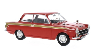 Ford Lotus Cortina MK I 1966 red 1:18 MCG