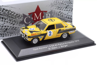 Opel Ascona 1.9 SR #2 Röhrl/Berger Rally Acropolis 1975 1:43 CMR