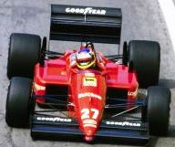 Ferrari F1 87/88C #27 M.Arboreto 2nd Italy Monza GP 1988 with Pilot Figure 1:18 GP Replicas